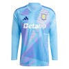 Camiseta de fútbol Aston Villa Portero 2024-25 Azul Manga Larga